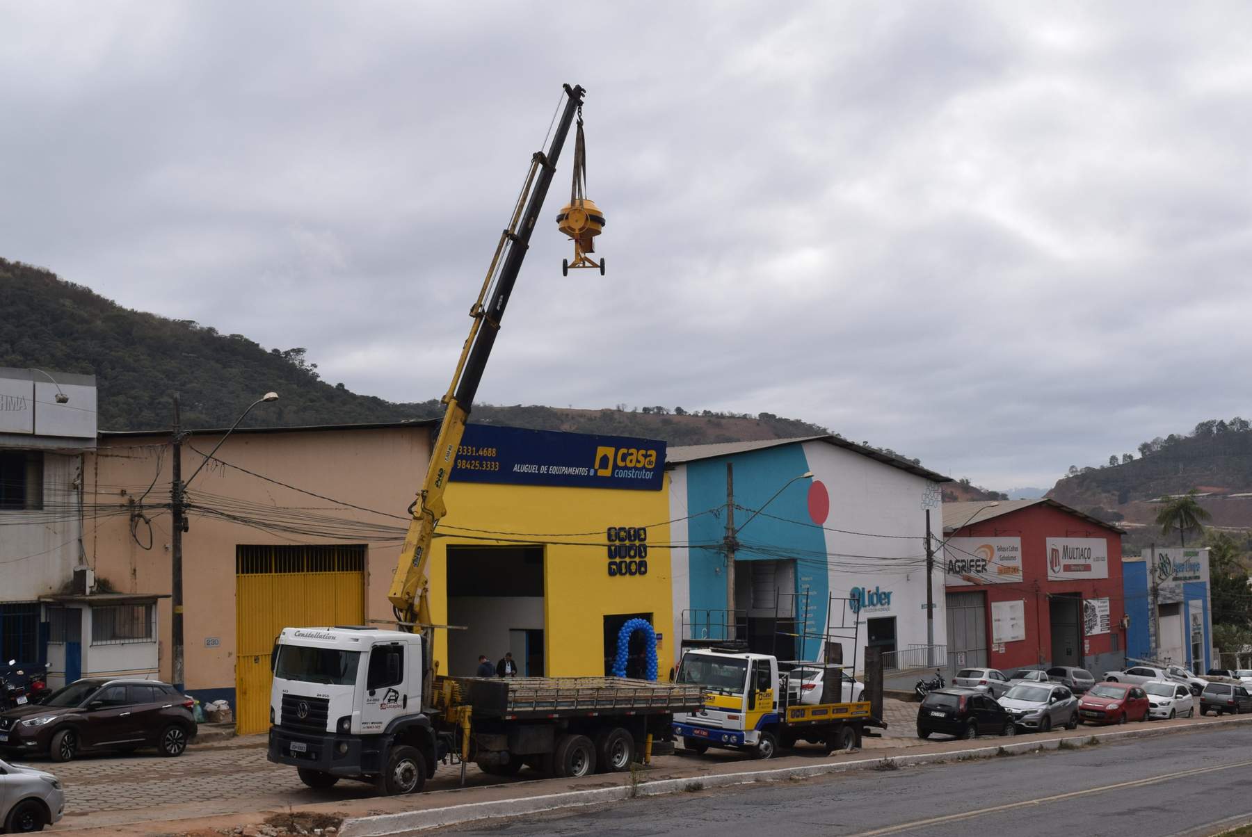 Portal Caparaó - Casa do Construtor é inaugurada em Manhuaçu