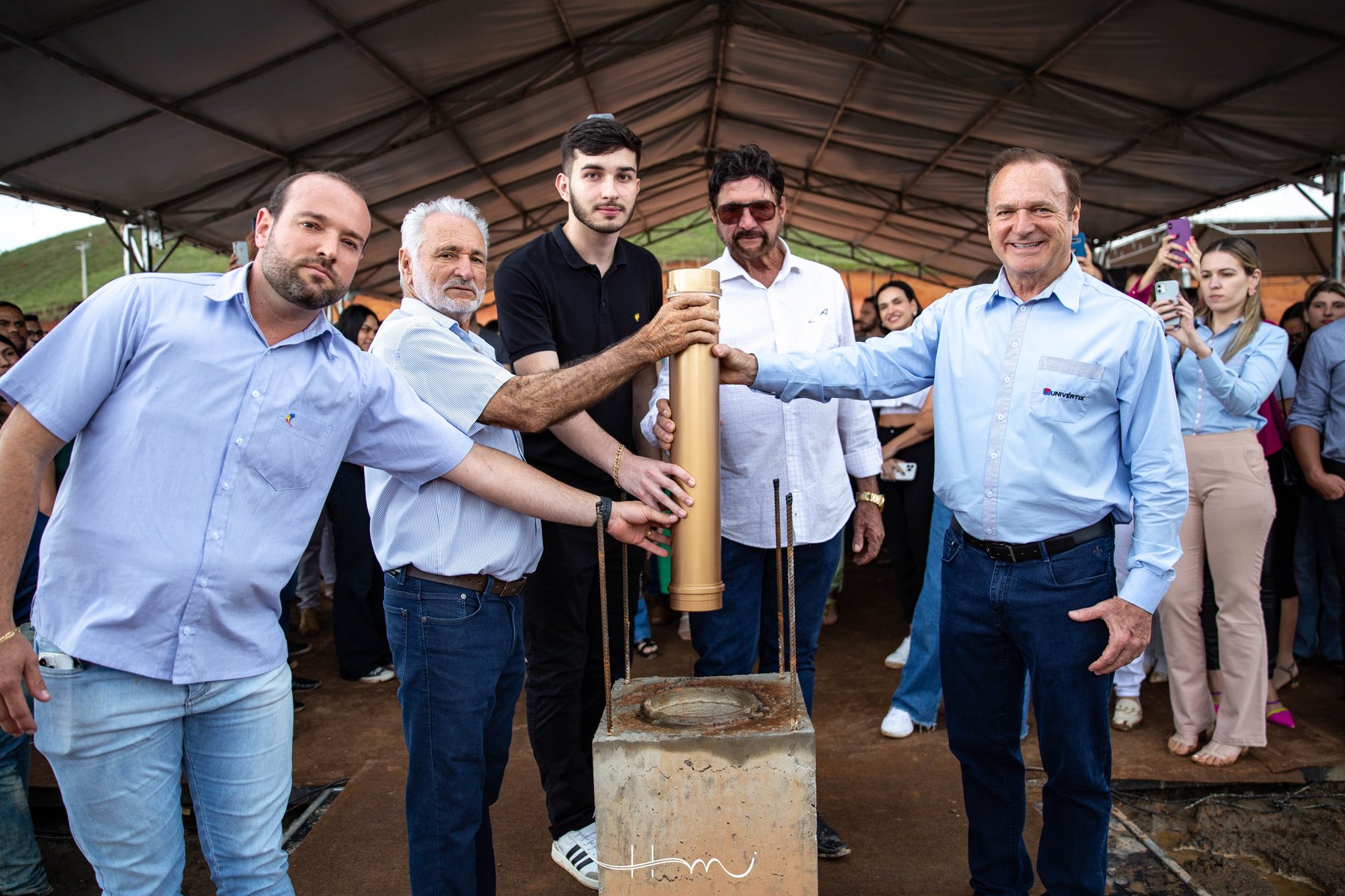 Portal Caparaó - Univértix realiza cerimônia de lançamento da pedra  fundamental da obra do Hospital Gardingo