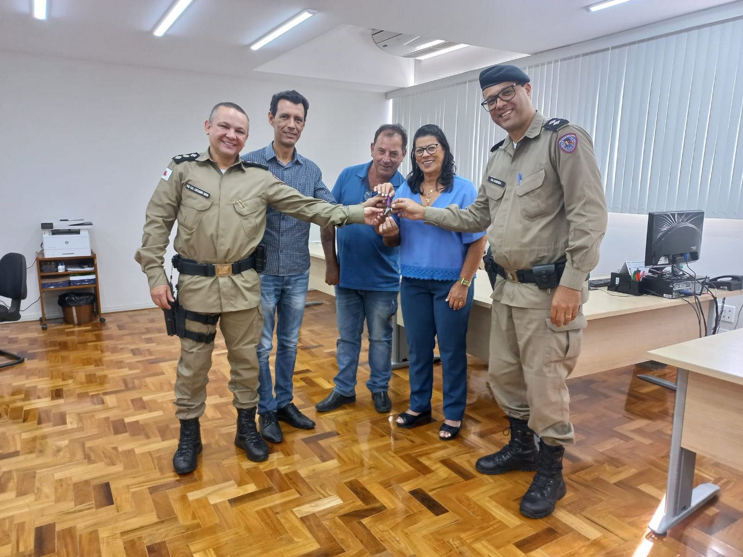 11º Batalhão inaugura reforma da Seção Administrativa em Manhuaçu