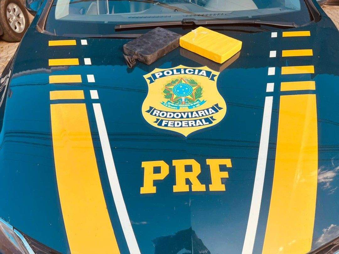 Homem é preso na BR 262, no ES, levando cocaína para a região do Caparaó