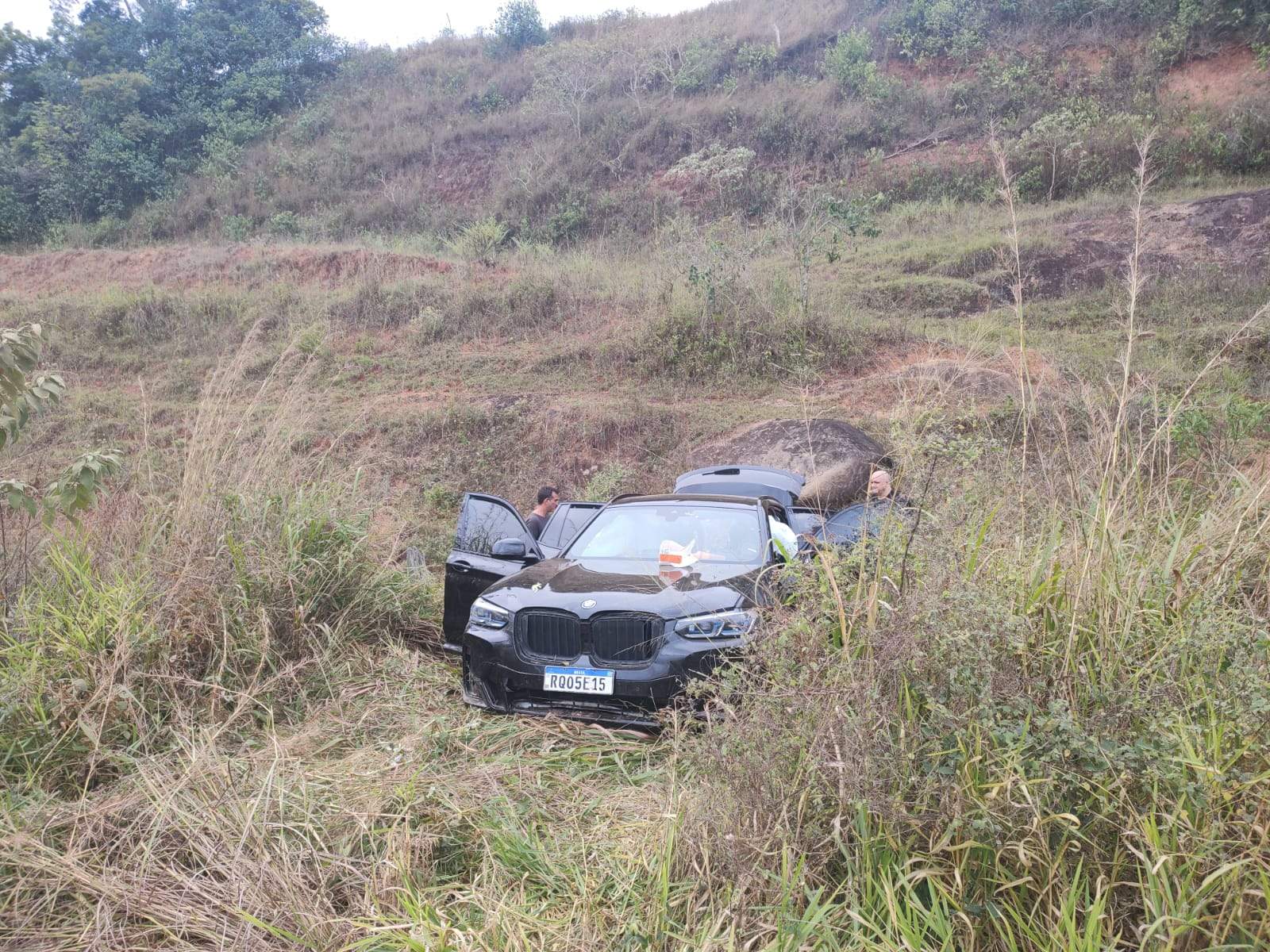 Portal Caparaó - Empresária de Manhuaçu sofre acidente na MG-111