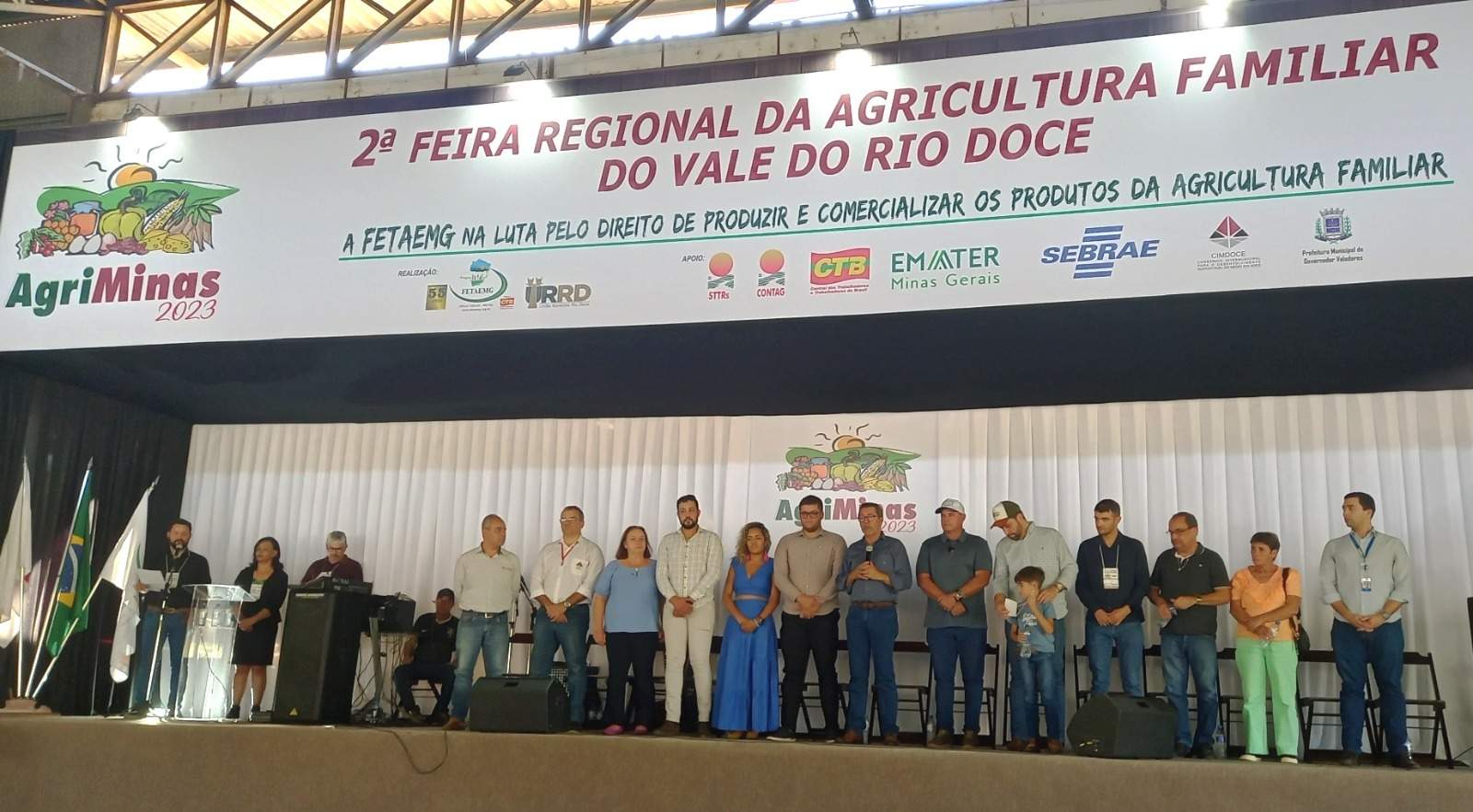 Agricultores da região expõem na 2ª AGRIMINAS em Governador Valadares