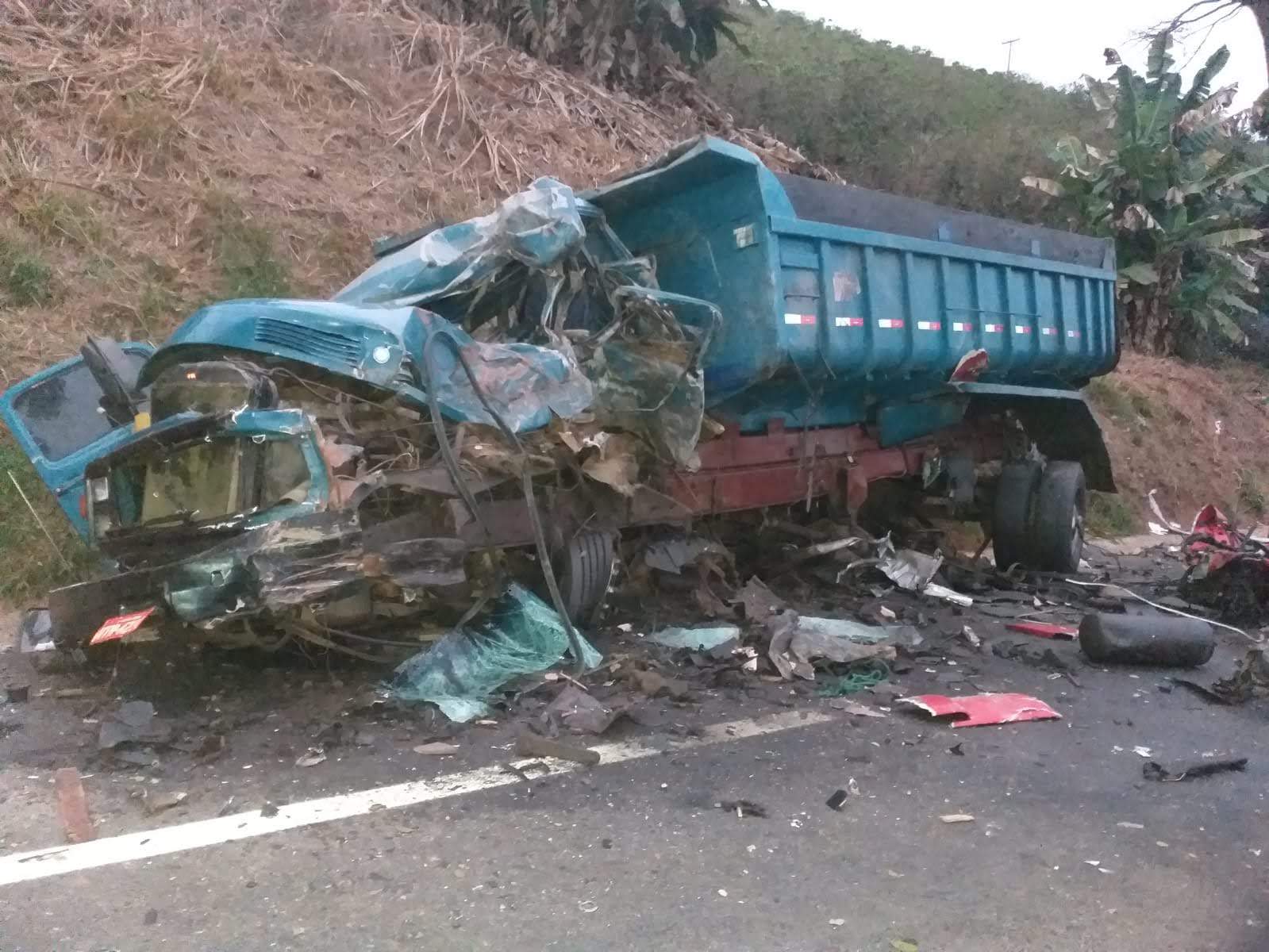 Quatro mortos em acidente na BR-116, em São Pedro do Avaí