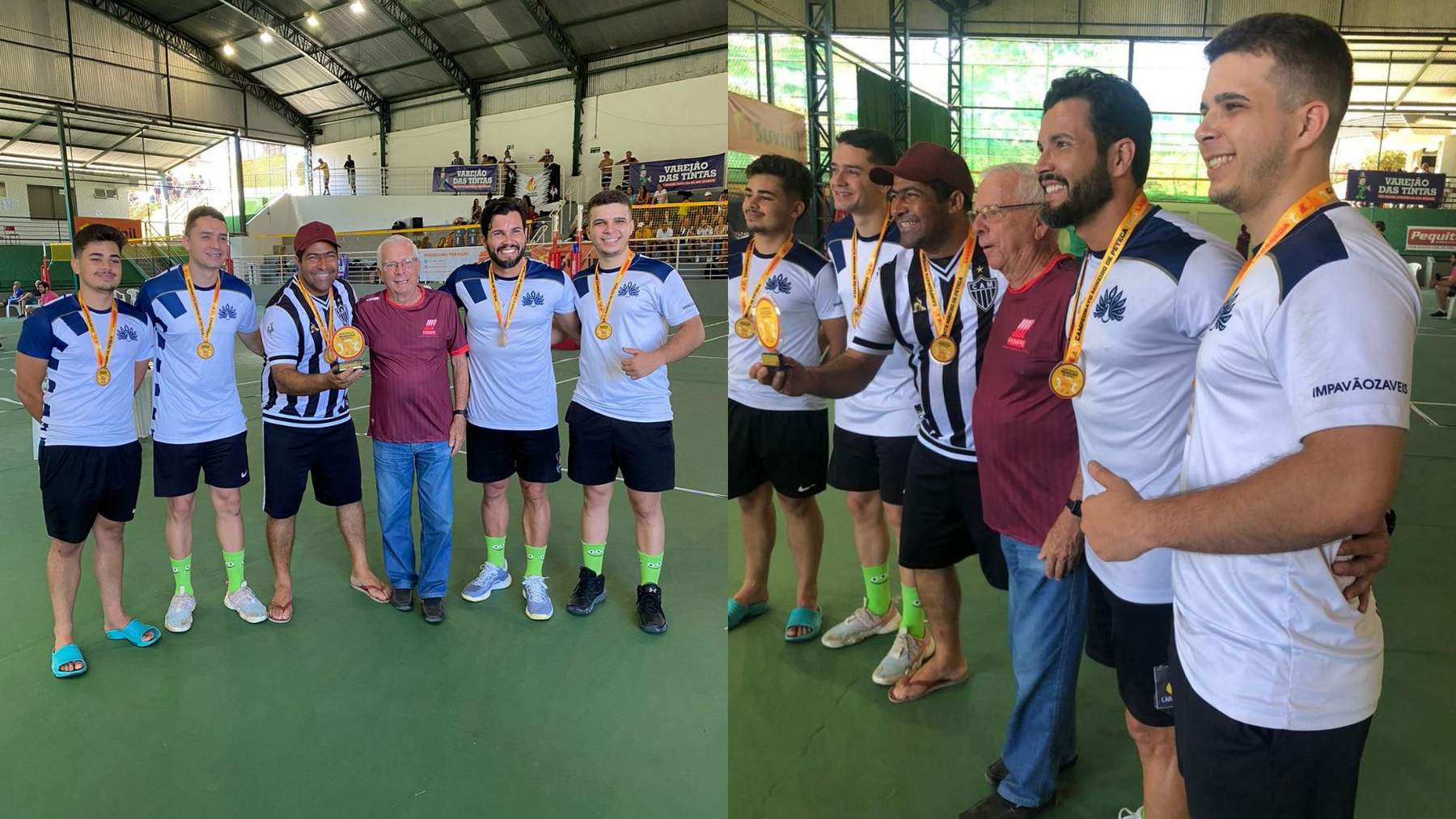Impavãozáveis de Manhuaçu conquista medalhas no Campeonato Mineiro de Peteca