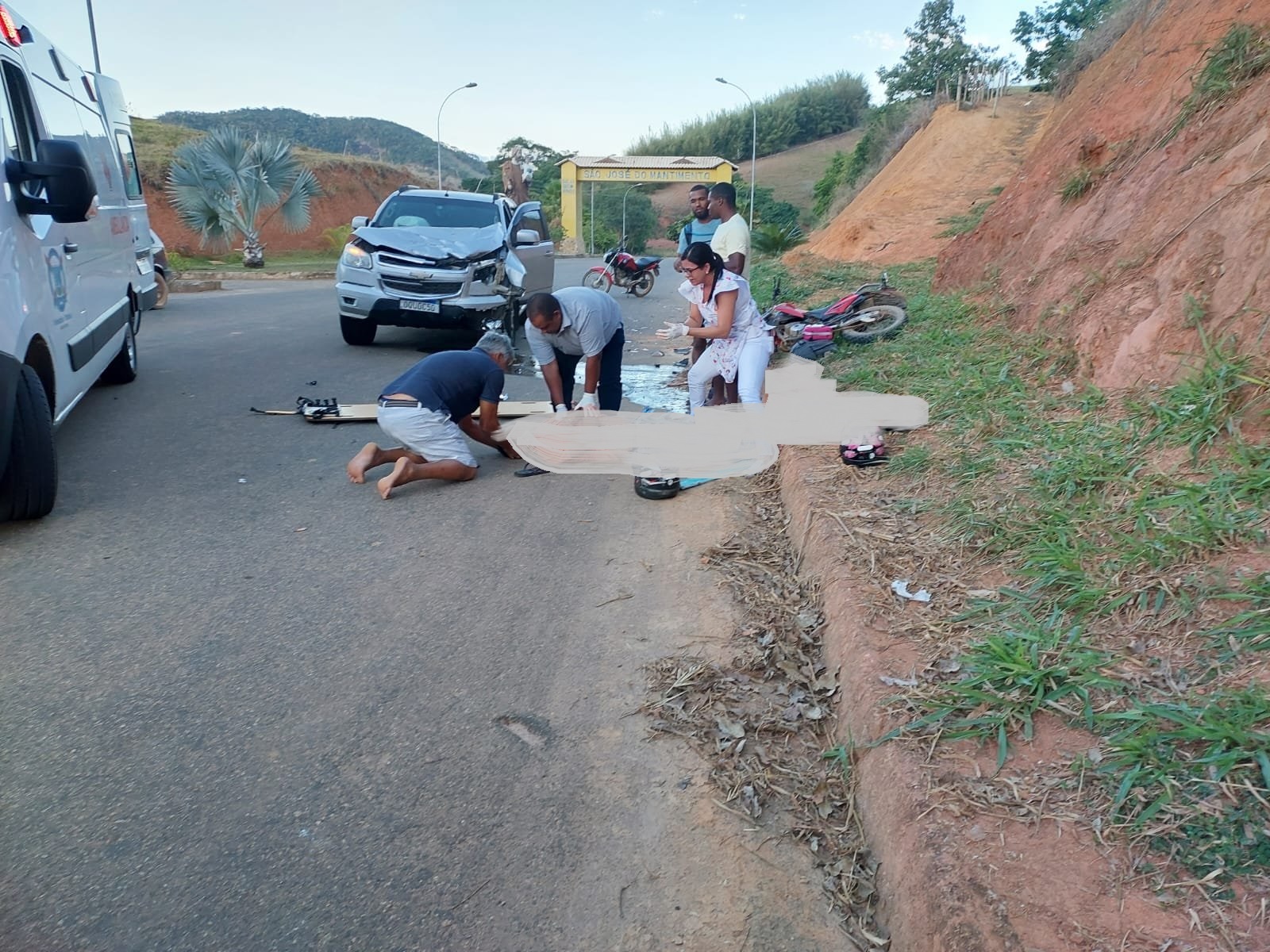 Motociclista morre em acidente em São José do Mantimento