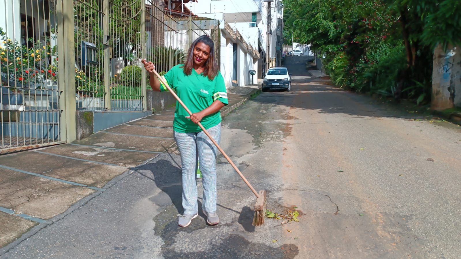 Vanessa Freitas, a gari que se formou em Direito