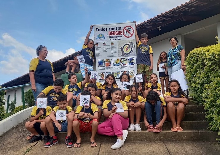 Rede estadual de ensino realiza ações de combate à dengue nas escolas