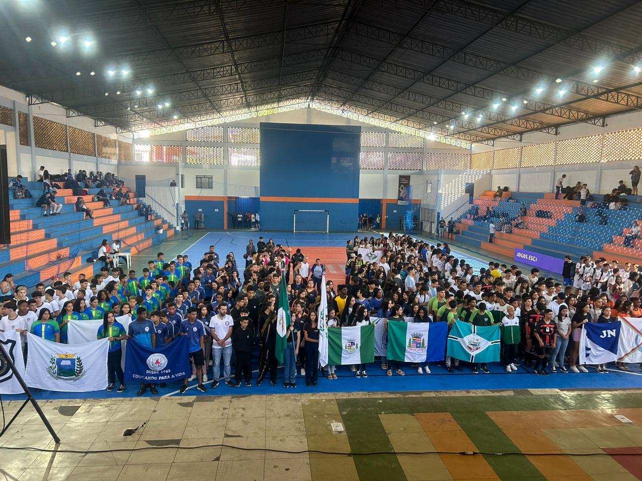 Abertos os Jogos Escolares de Minas Gerais em Manhuaçu