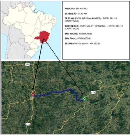 DNIT abre licitação para conservação e recuperação da BR-474